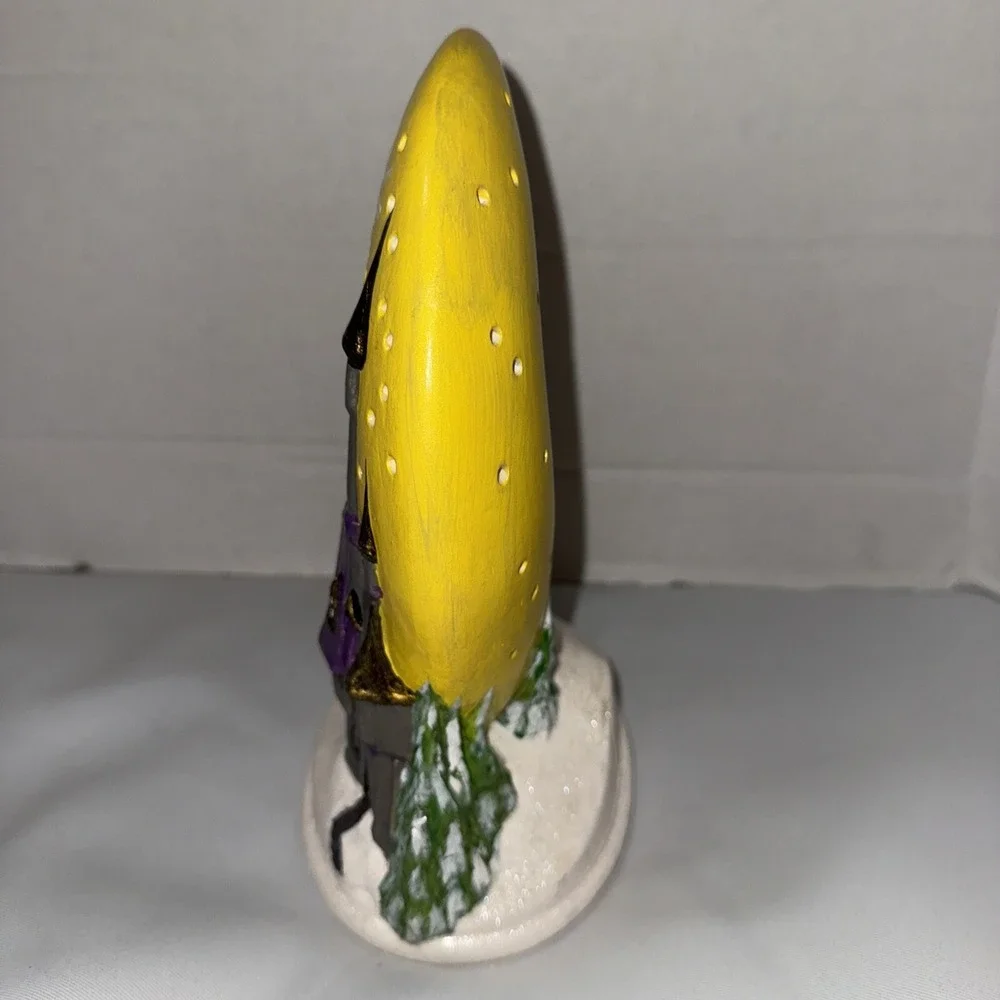 Garry‎ Sharpe Design Ceramic Moon Stars Unicorn Castle Night Light Lamp vintage